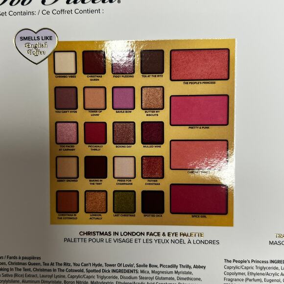NWB Too Faced Makeup Set - Eye shadow, blush, mascara - Limited Edition - Picture 3 of 8